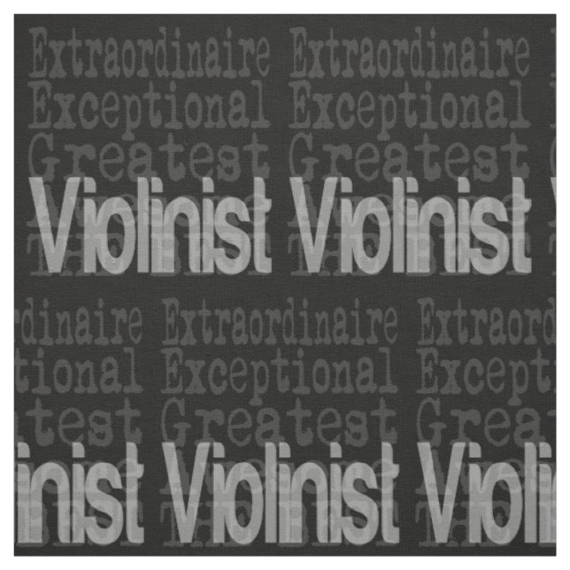 Violinist Extraordinaire Fabric (Swatch)