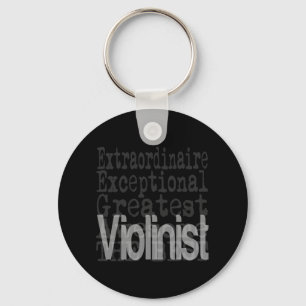 Violinist Extraordinaire Key Ring