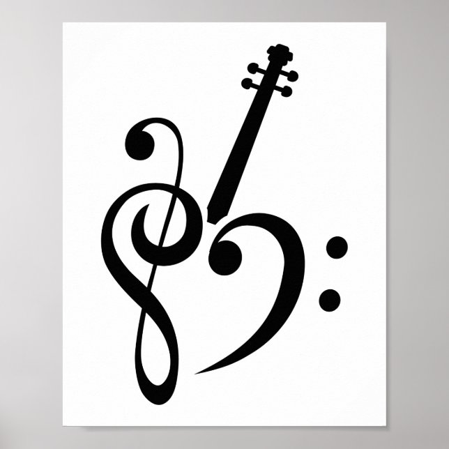Violinist Gift, Violins Lover - Violin Poster (Front)