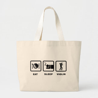 Violinist Large Tote Bag