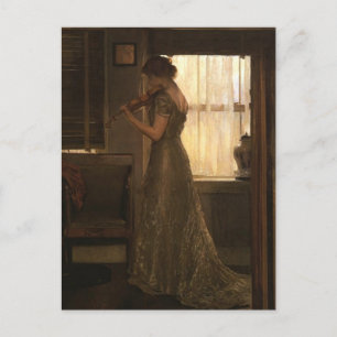 Violinist Postcard
