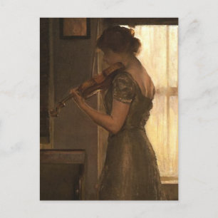 Violinist Postcard