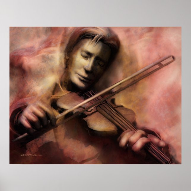 Violinist Poster (Front)