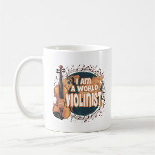 violinist world coffee mug