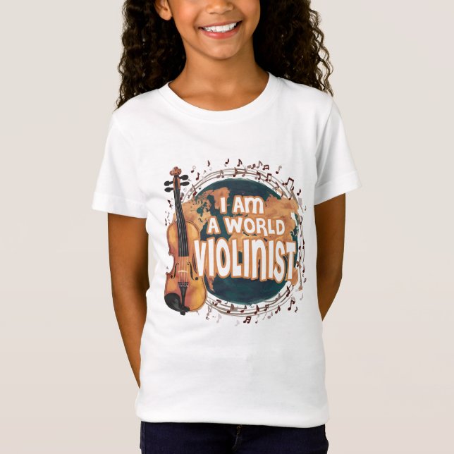 violinist world T-Shirt (Front)