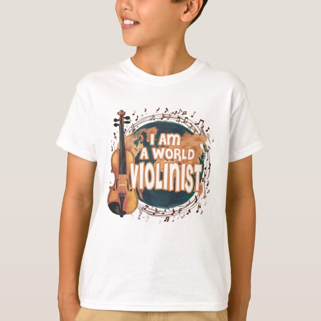 violinist world T-Shirt (Front)