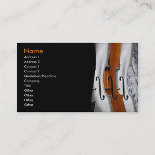 Violins Business Card