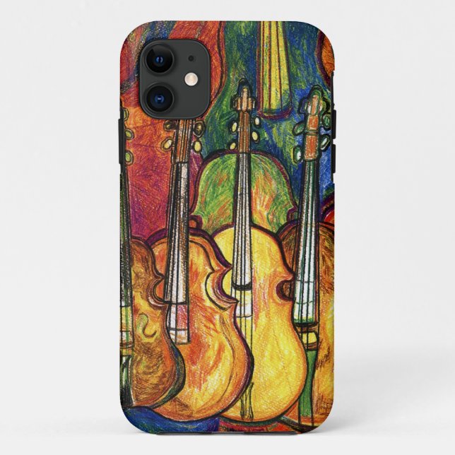 Violins Case-Mate iPhone Case (Back)