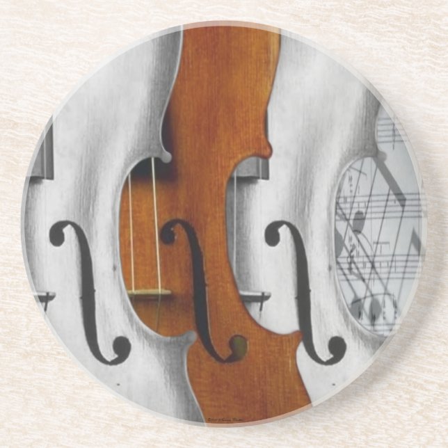 Violins Coaster (Front)