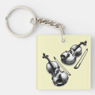 Violins Key Ring