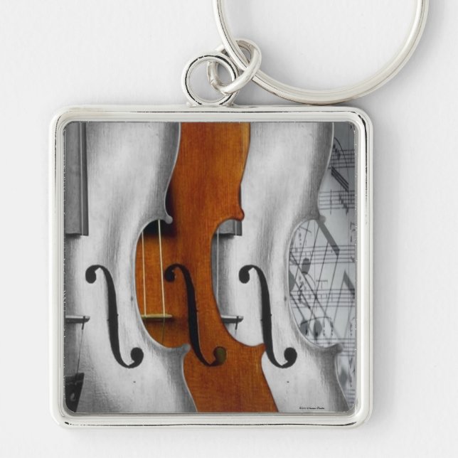 Violins Keychain (Front)