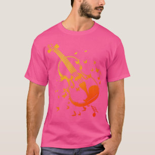 Violins Player Sheet Music Butterflies3296 T-Shirt