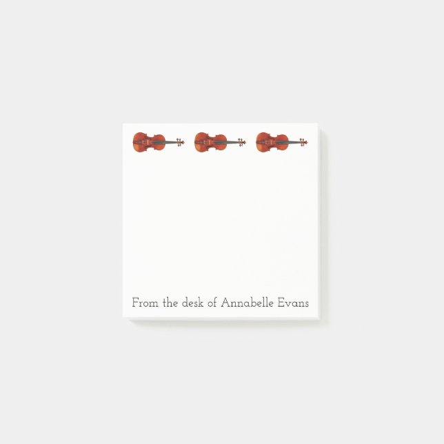 Violins Post-it Notes (Front)