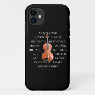 Violist Composers iPhone 11 Case