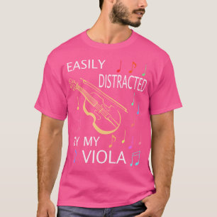 Violist Distracted By My Viola Orchestra Musician T-Shirt