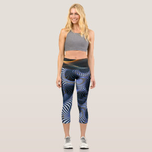 VioraFlex – Modern High-Waist Capris for Her 