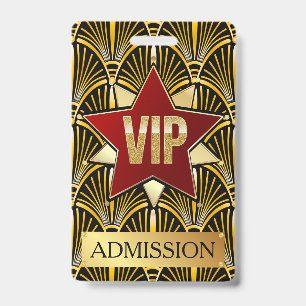 VIP BADGE ID BADGE