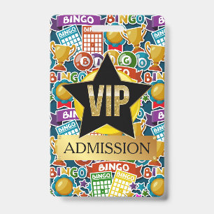 VIP BINGO  ID BADGE