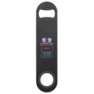 VIP Birthday Party Neon Squad Personalised Guest N