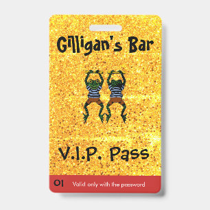VIP Client ID Badge