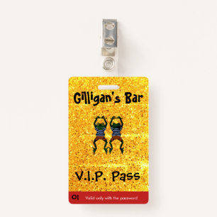 VIP Client ID Badge