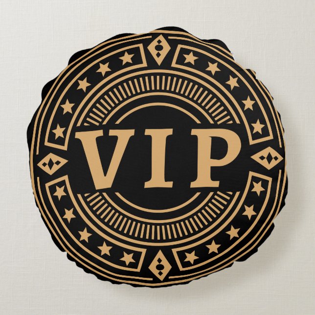 VIP Funny Home Accent Pillow for Mom or Dad (Back)