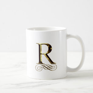 VIP Gold ”R” monogram Coffee Mug