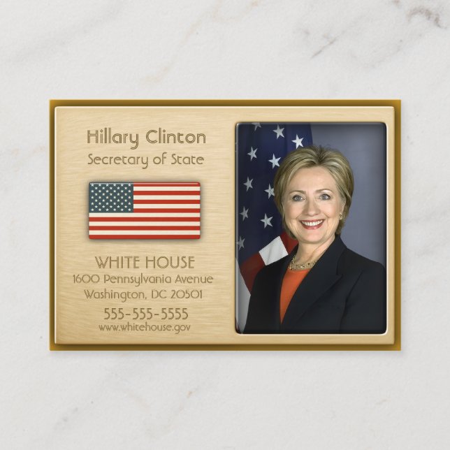 VIP Gold with American Flag Profile Cards (Front)