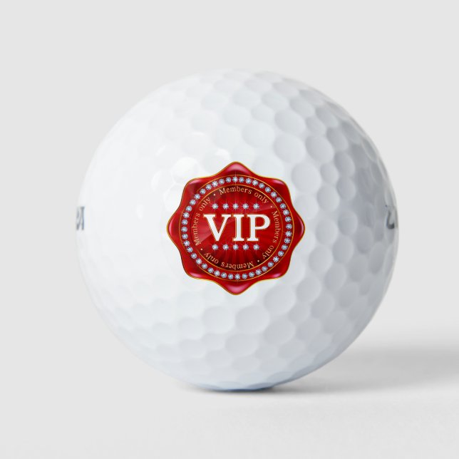 VIP Golf Golf Balls (Front)