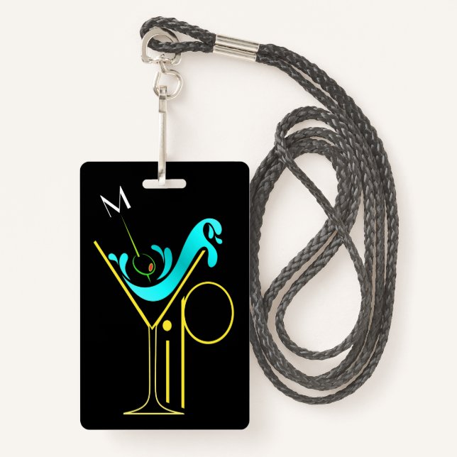 VIP  ID BADGE (Front with Lanyard)