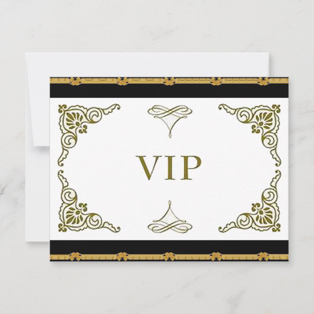 VIP invitation (Front)