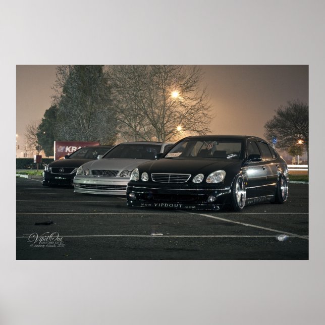 VIP Lexus GS x 3 Poster (Front)