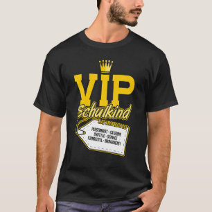 Vip Schulkind Hat Anspruch Auf Pausenbrot Catering T-Shirt