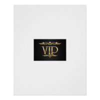 Vip semi glossy poster for sale.