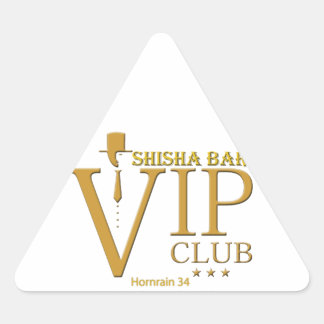 VIP Shisha Fanartikel Triangle Sticker