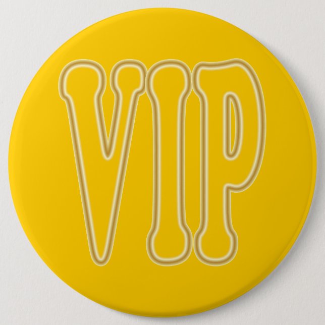 VIP SIGN 6 CM ROUND BADGE (Front)