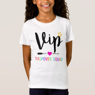 VIP Sleepover Squad Great for Slumber Party T-Shirt