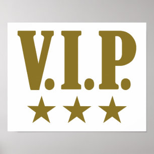 VIP stars Poster