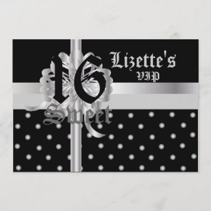 VIP Sweet Sixteen Gift Invitation!-Cust. Save The Date