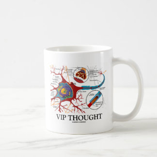 VIP Thought (Neuron / Synapse Humour) Coffee Mug