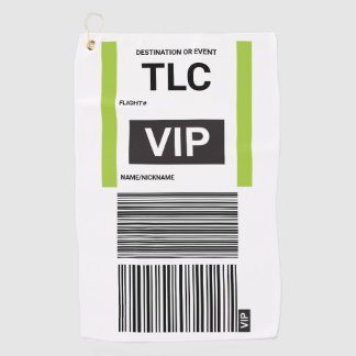 VIP TRAVEL GOLF TOWEL