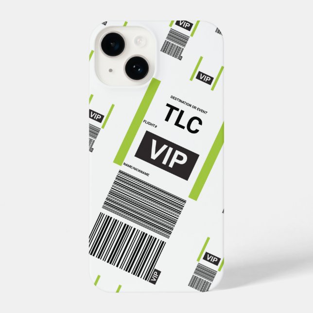 VIP TRAVEL iPHONE 14 SLIM-FIT CASE (Back)