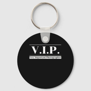 VIP Very Important Photographer Photography Camera Key Ring