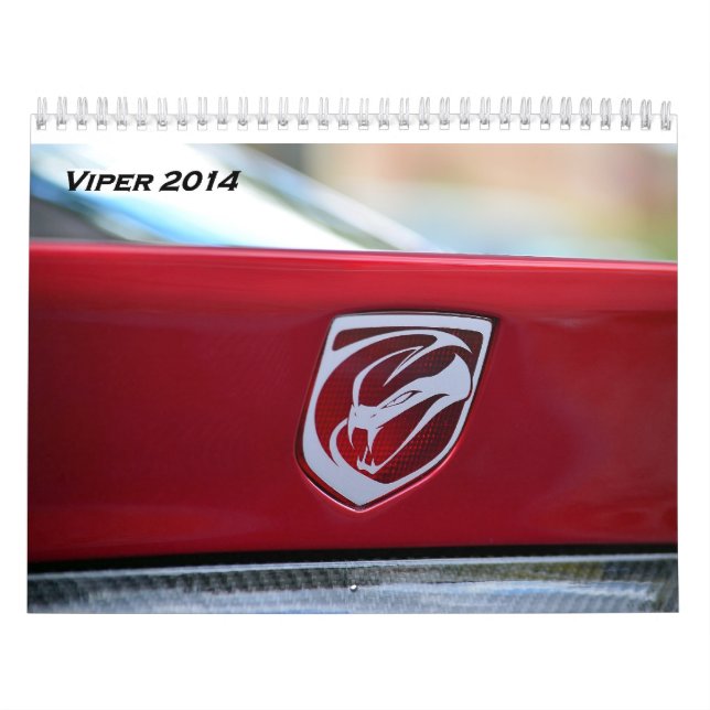 Viper 2016 Calendar (Cover)