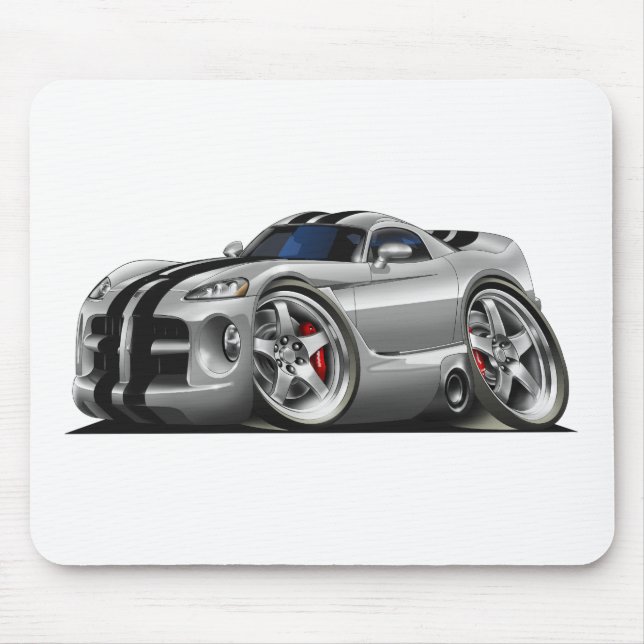 Viper GTS Grey/Blk Mouse Mat (Front)