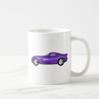 Viper Hard-Top Muscle Car: Purple Finish Coffee Mug