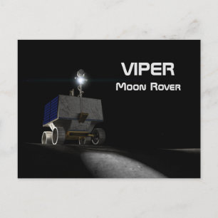 VIPER Moon Rover Postcard