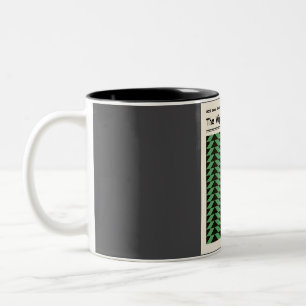 Viper Room Retro Art  Two-Tone Coffee Mug