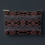 Viper Snake Skin Drawing Pattern Soft Pastel Color Accessory Pouch<br><div class="desc">Accessory Storage Pouch Hand Bag Small Purse print cut sew style and casual fun fashion statement accessory printed with a Viper Snake Skin Drawing Pattern With Soft Pastel Colors mirrored image repeat pattern original graphic art design illustration by TheFabricSeal at Zazzle #ZazzleMade https://www.zazzle.com/store/thefabricseal This beautiful artwork is designed with softly...</div>