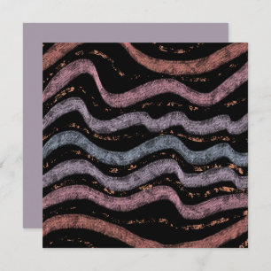 Viper Snake Skin Drawing Pattern Soft Pastel Color Card